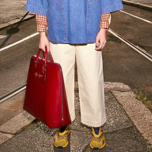 NIB Gucci Ultrapace R Sneaker Size 42 / US 8 - Picture 2 of 14